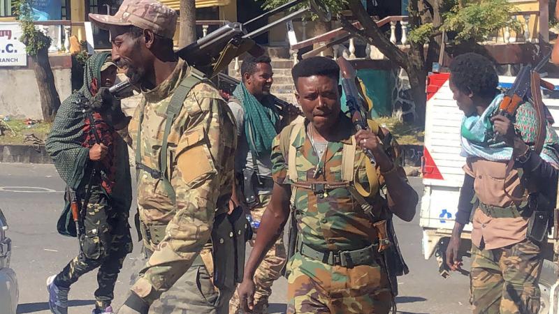 أعلنت جبهة تحرير شعب تيغراي انسحابها من منطقتي أمهرة وعفر هذا الأسبوع (غيتي)