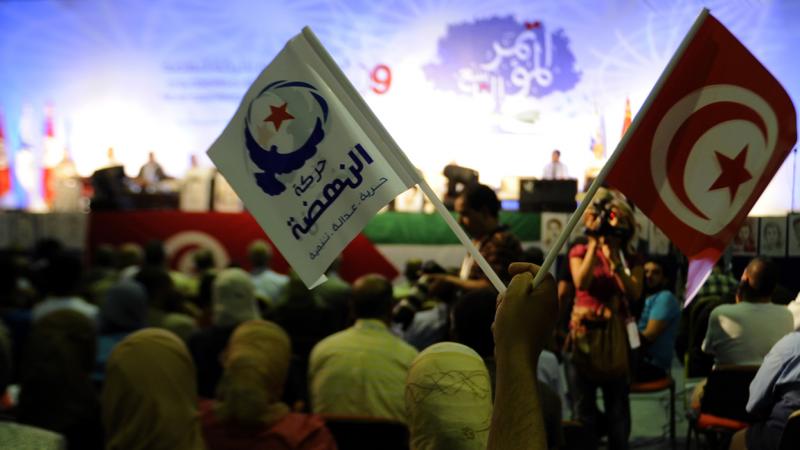 حركة النهضة تنبه من "مخاطر خطاب التقسيم والإقصاء" في تونس (غيتي)