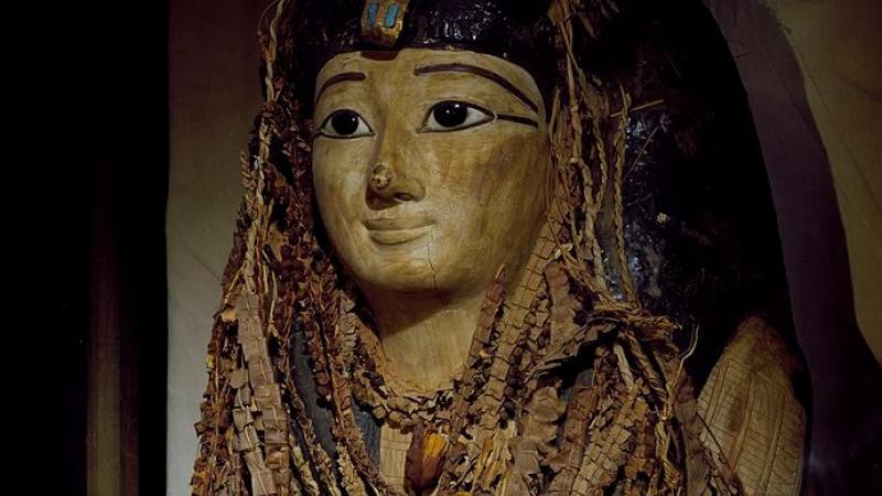 وضعت مومياء أمنحتب الأول في المتحف المصري في القاهرة 