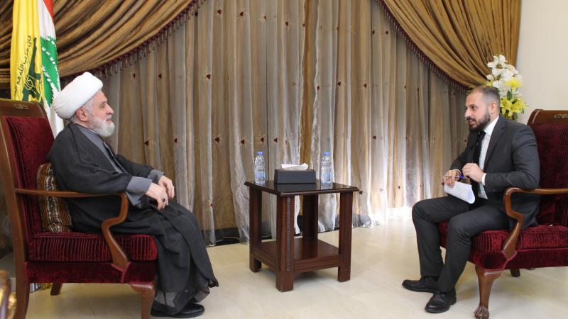 نائب أمين عام حزب الله نعيم قاسم في حديث خاص مع "العربي"