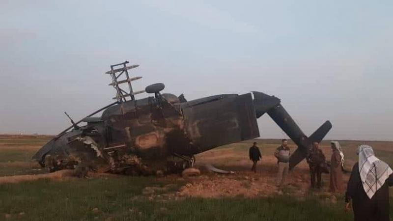تعرضت طائرة هليكوبتر من نوع (مي 17) تابعة للجيش العراقي لعطل فني أدى إلى هبوطها اضطراريًا في منطقة الرفاعي
