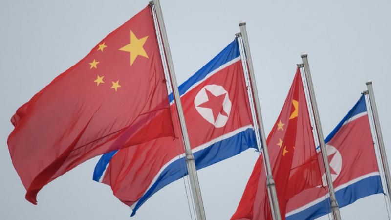 تساهم الصين بأكثر من 90% من التجارة الثنائية لكوريا الشمالية (غيتي)