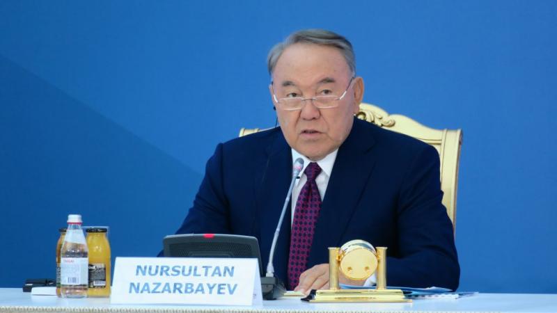 الرئيس الكازاخستاني السابق نور سلطان نزارباييف 