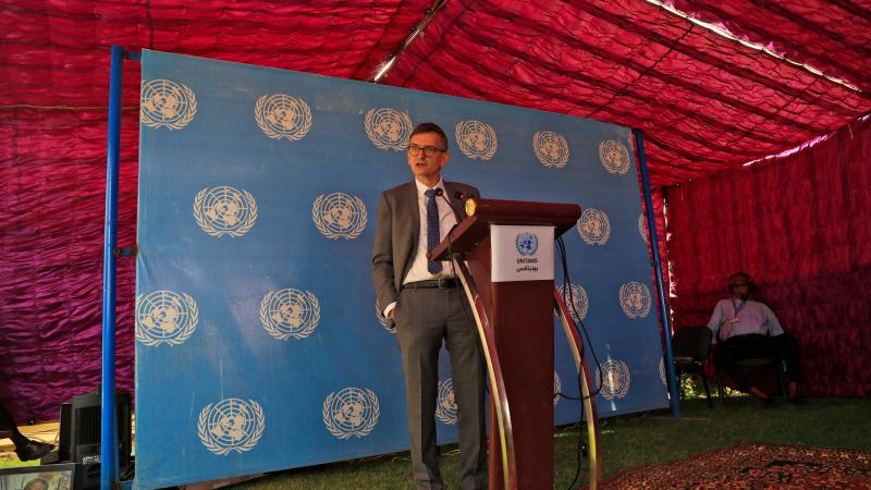 ممثل أمين عام الأمم المتحدة، ورئيس بعثتها المتكاملة لدعم الانتقال في السودان، فولكر بيرتس (غيتي)