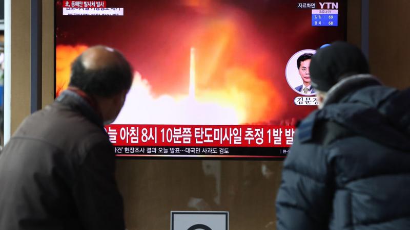 إطلاق صاروخ في كوريا الشمالية