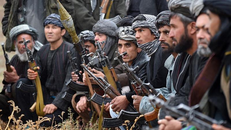 مقاتلون أفغان مناهضون لطالبان في فارياب 