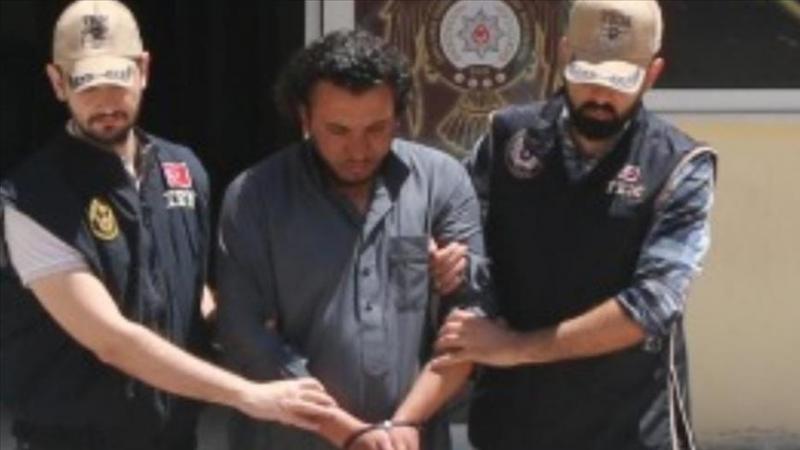 بشار المزهن هو "الإرهابي" العاشر الذي يتم القبض عليه في تركيا هذا العام، قبل تنفيذ عملية انتحارية (الصورة: الأناضول)