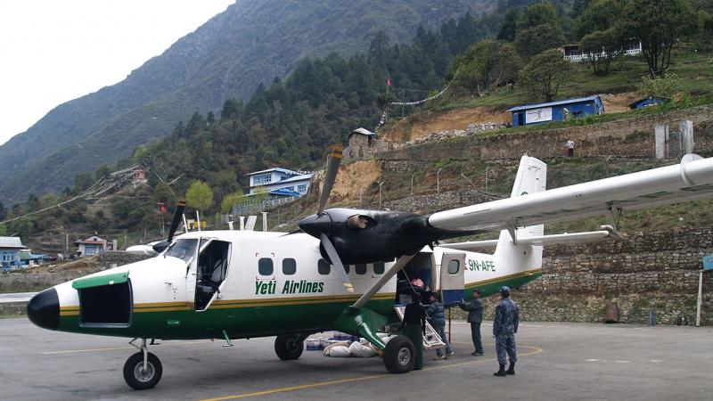 استطاعت السلطات في النيبال تحديد موقع الطائرة التي اختفت فوق منطقة جبلية- تويتر