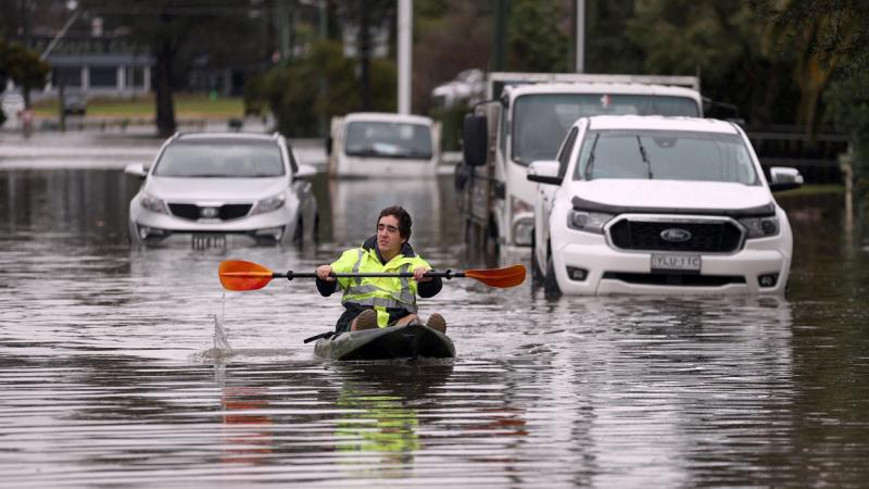 تشهد سيدني الفيضان الثالث هذا العام ( الصورة: رويترز)