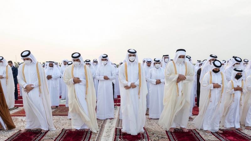 دعا خطيب العيد في قطر إلى تنقية النفوس وتطهير القلوب وإصلاحها ولزوم الجماعة وطاعة ولاة الأمر والدعاء لهم