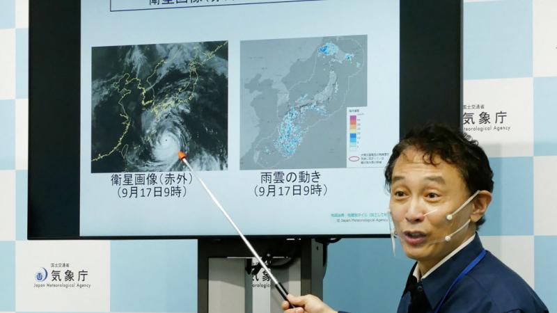 أعلنت وكالة الأرصاد الجوية اليابانية أنها قد تصدر "تحذيرًا خاصًا" لمقاطعة كاجوشيما - غيتي