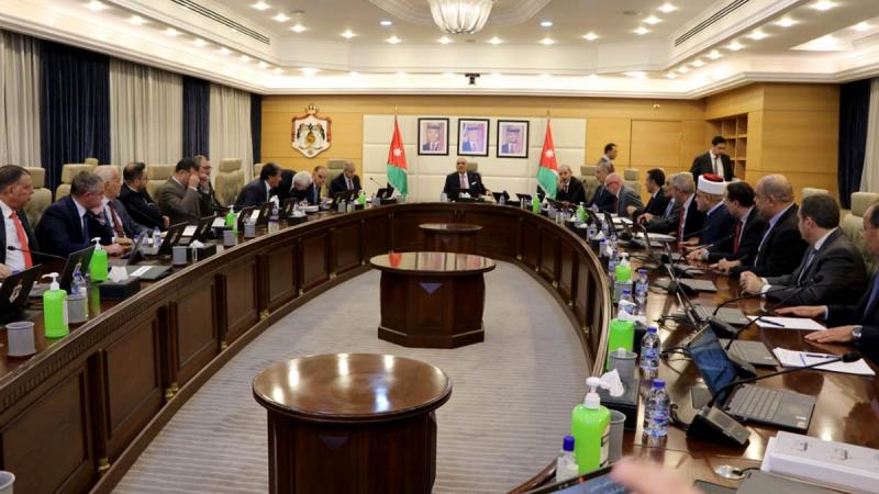 الحكومة الأردنية المستقيلة