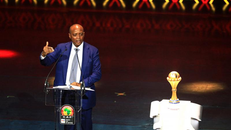 رئيس الاتحاد الافريقي لكرة القدم باتريس موتسيبي