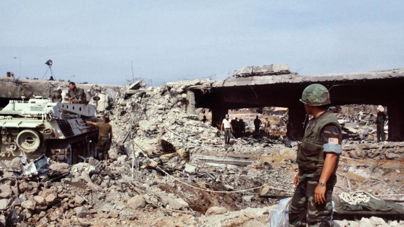 أسفر تفجير في ثكنات مشاة البحرية عن مقتل 241 من أفراد القوات الأميركية - غيتي