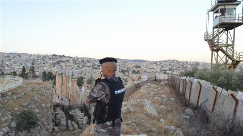صورة تعبيرية عن جندي أردني على الحدود – الأناضول 