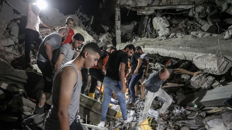 تواصل إسرائيل عدوانها على قطاع غزة منذ 7 من الشهر الجاري - الأناضول 