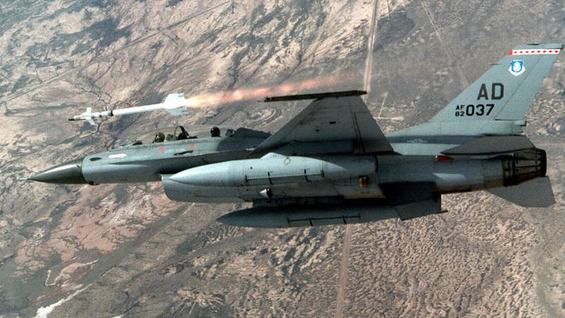 قالت واشنطن إن الهجوم تم بواسطة طائرتين من طراز إف-16 