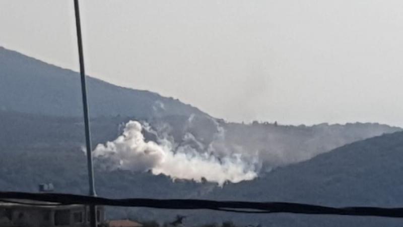 استهدفت قوات الاحتلال الإسرائيلي بالمدفعية مناطق بالقطاع الشرقي جنوبي لبنان