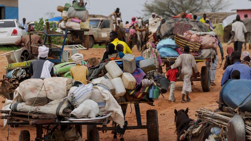 فرّ عدد كبير من سكان ولاية غرب دارفور إلى تشاد بسبب الصراع القبلي