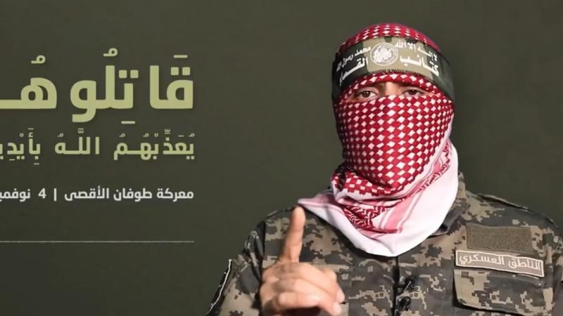  الناطق باسم كتائب "القسام" الجناح العسكري لحركة حماس أبو عبيدة