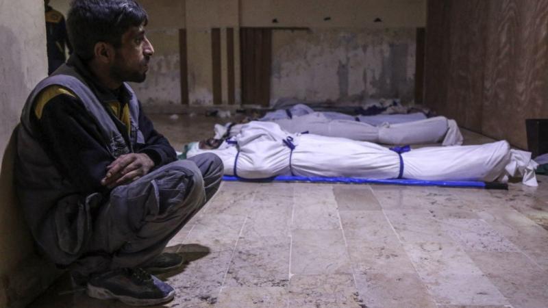أدت المجزرة التي ارتكبها النظام السوري مستخدما الأسلحة الكيمائية