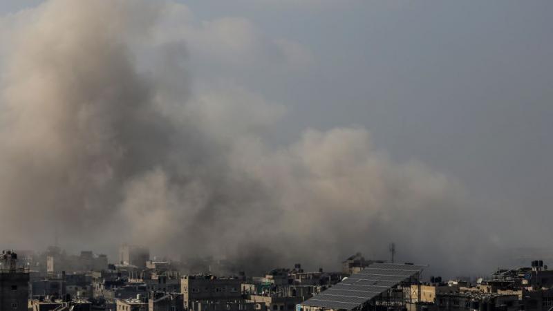 غزة كما بدت أمس مع استئناف إسرائيل عدوانها