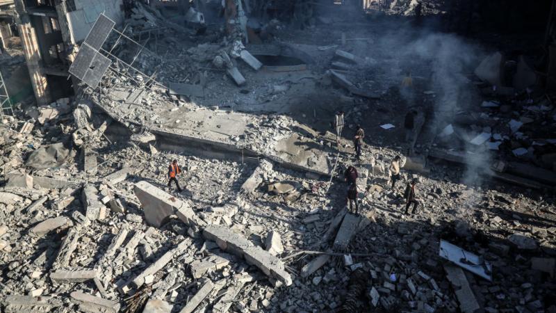 تسبب القصف الإسرائيلي بدمار هائل في غزة 