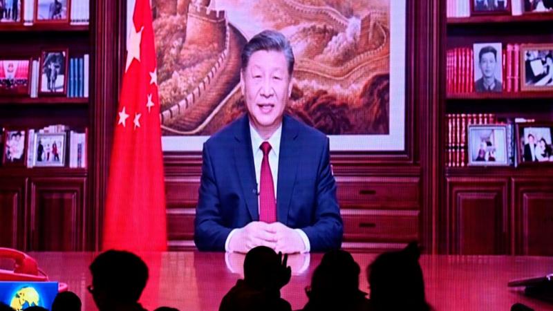 التلفزيون الصيني بث كلمة الرئيس مباشرة في المرافق العامة