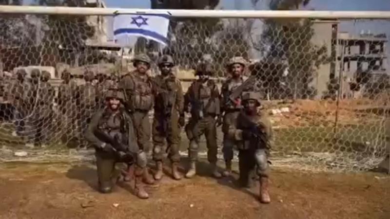 جنود الاحتلال في ملعب اليرموك