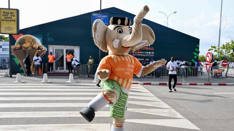 الفيل "أكوابا" تميمة بطولة كأس الأمم الإفريقية بانتظار صافرة البداية