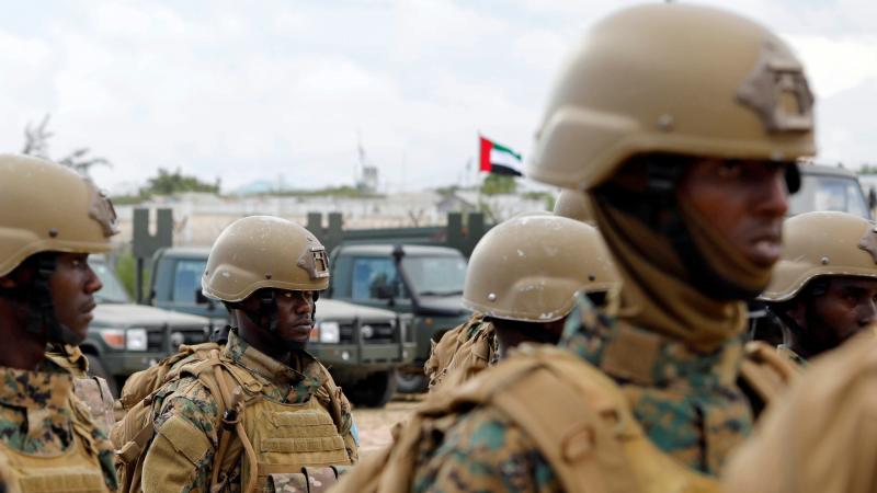 تخدم قوات إماراتية في الصومال ضمن قاعدة عسكرية