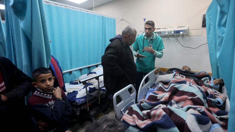 مستشفى ناصر في قطاع غزة