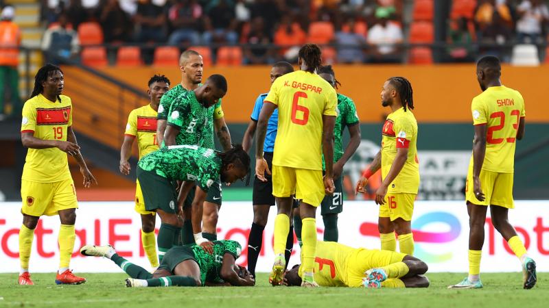 فاز منتخب نيجيريا على المنتخب الأنغولي بهدف مقابل لا شيء- رويترز