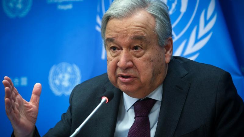 أكد غوتيريش أن الأمم المتحدة تعمل مع الاتحاد الإفريقي والجامعة العربية من أجل وقف الحرب في السودان