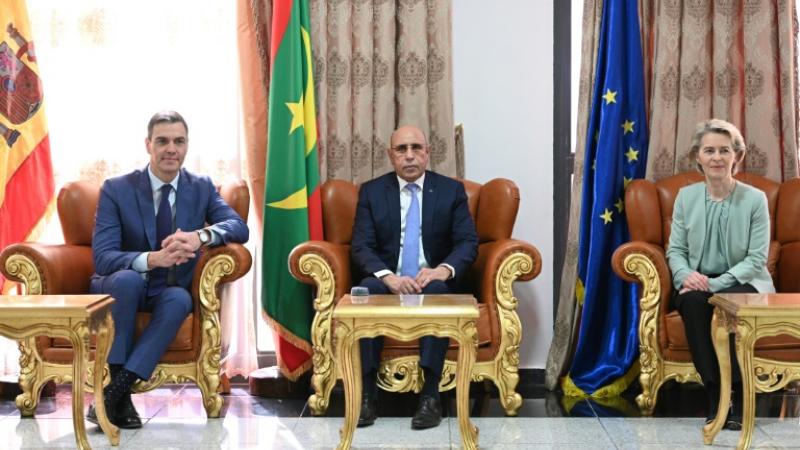 أكد الرئيس الموريتاني التزام البلاد بالقيام بدورها في مكافحة تدفق المهاجرين