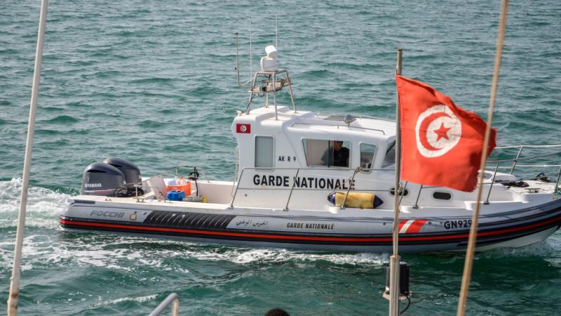 دوريات الحرس الوطني التونسي للبحث عن الركاب المفقودين