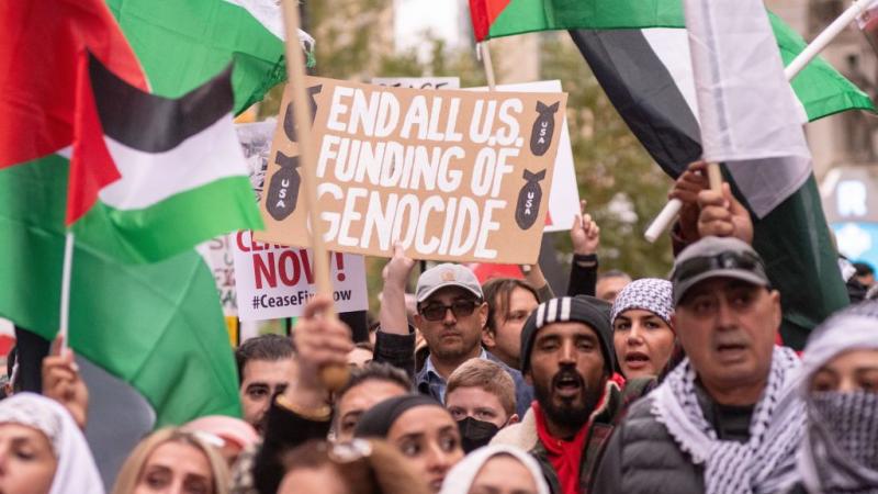 تعلو في ميشيغان التي تضم جالية عربية يبلغ عددها نحو 300 ألف شخص الانتقادات لسياسة بايدن إزاء الفلسطينيين