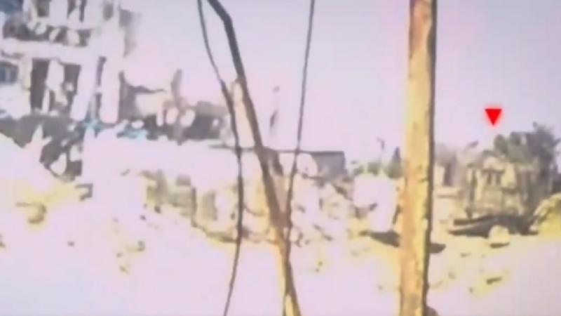استهدفت القسام جرافة إسرائيلية بقذيفة ياسين 105