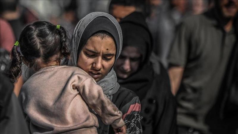 تستشهد كل يوم 63 امرأة في غزة وترمّل ثلاثة آلاف أخريات وفقدن المعيل- الأناضول