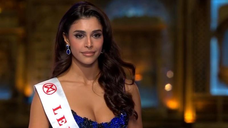 اللبنانية ياسمينا زيتون وصفية ملكة جمال العالم الأولى