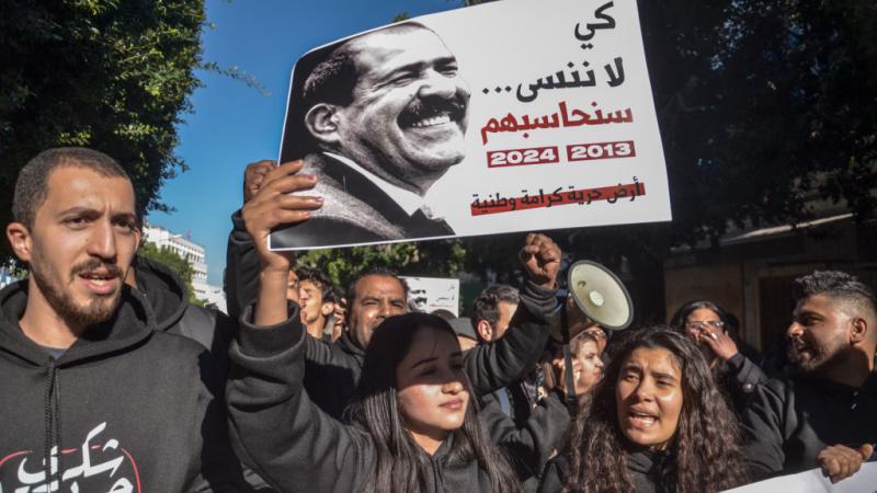 صدرت أحكام بالإعدام والمؤبد على قتلة المعارض التونسي شكري بلعيد