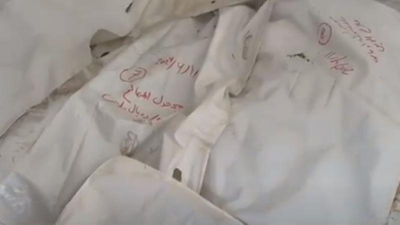 جثامين لشهداء في ثلاجات مستشفى شهداء الأقصى