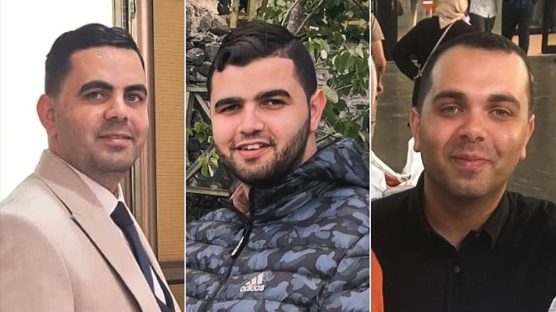 استشهاد حازم ومحمد وأمير أنجال إسماعيل هنية في غزة - الأناضول