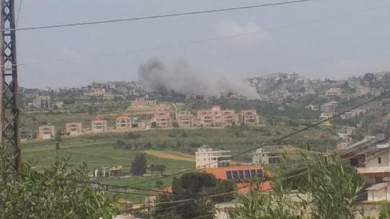 شنّ جيش الاحتلال غارات جوية على عدة بلدات في جنوب لبنان