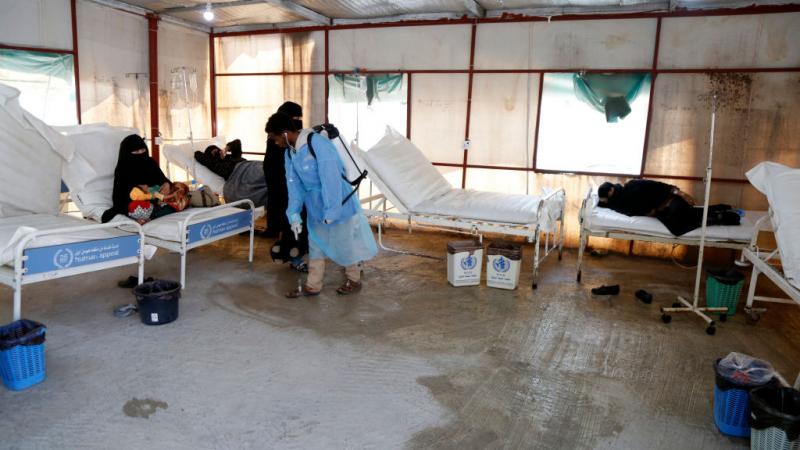 تقدر الأمم المتحدة وجود آلاف الإصابات بمرض الكوليرا في اليمن منذ أكتوبر الماضي-