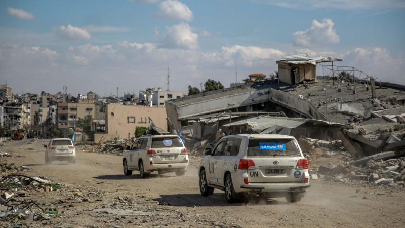 إسرائيل تهاجم بالذخير الحية مركبة لـ"اليونسف" تنتظر الدخول إلى شمال غزة - غيتي