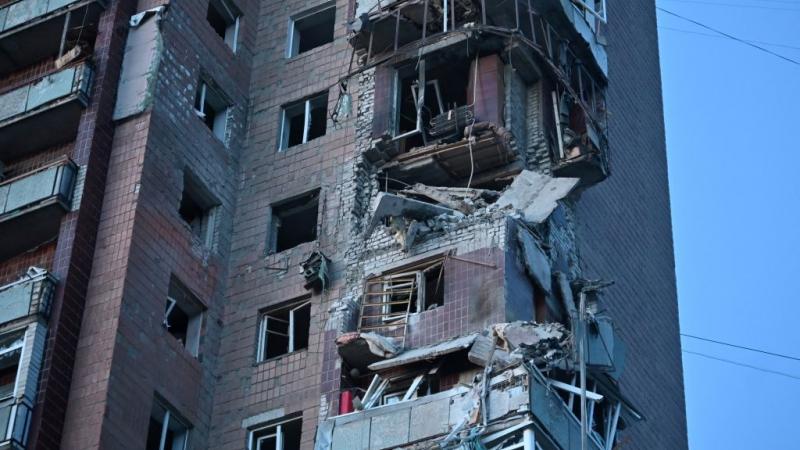 أثار القصف الروسي على خاركييف اليوم