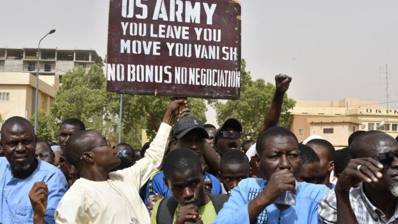 مظاهرة في النيجر