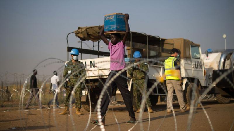 كانت الأمم المتحدة قد أشارت إلى أن نحو 80% من سكان جنوب السودان سيكونون بحاجة إلى مساعدات إنسانية عام 2024 - غيتي/ أرشيف