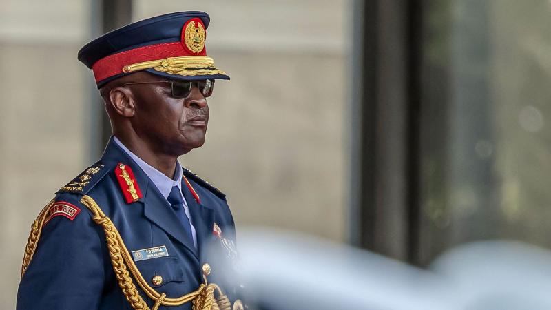 تولى الجنرال أوغولا قيادة جيش كينيا في 29 إبريل 2023